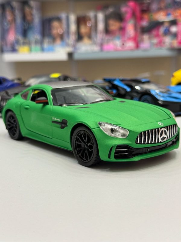 ماشین فلزی بنز AMG دودزا عقب کش