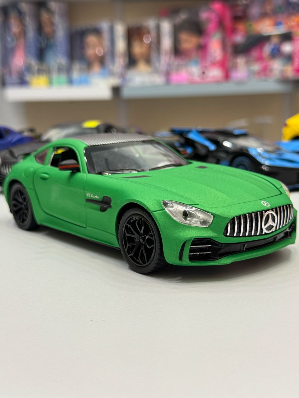 ماشین فلزی بنز AMG دودزا عقب کش