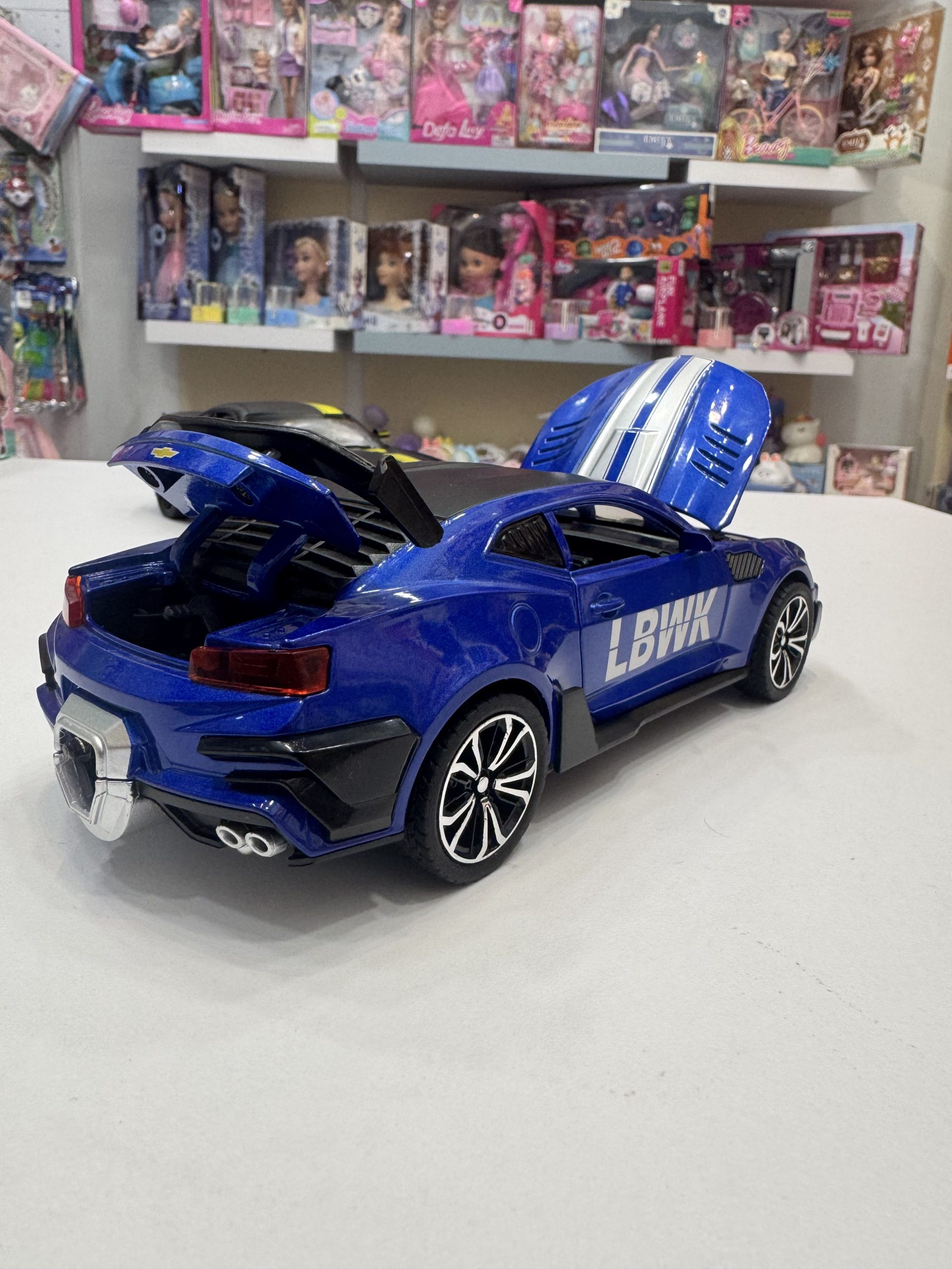 ماشین فلزی شورلت کامارو عقب کش دودزا