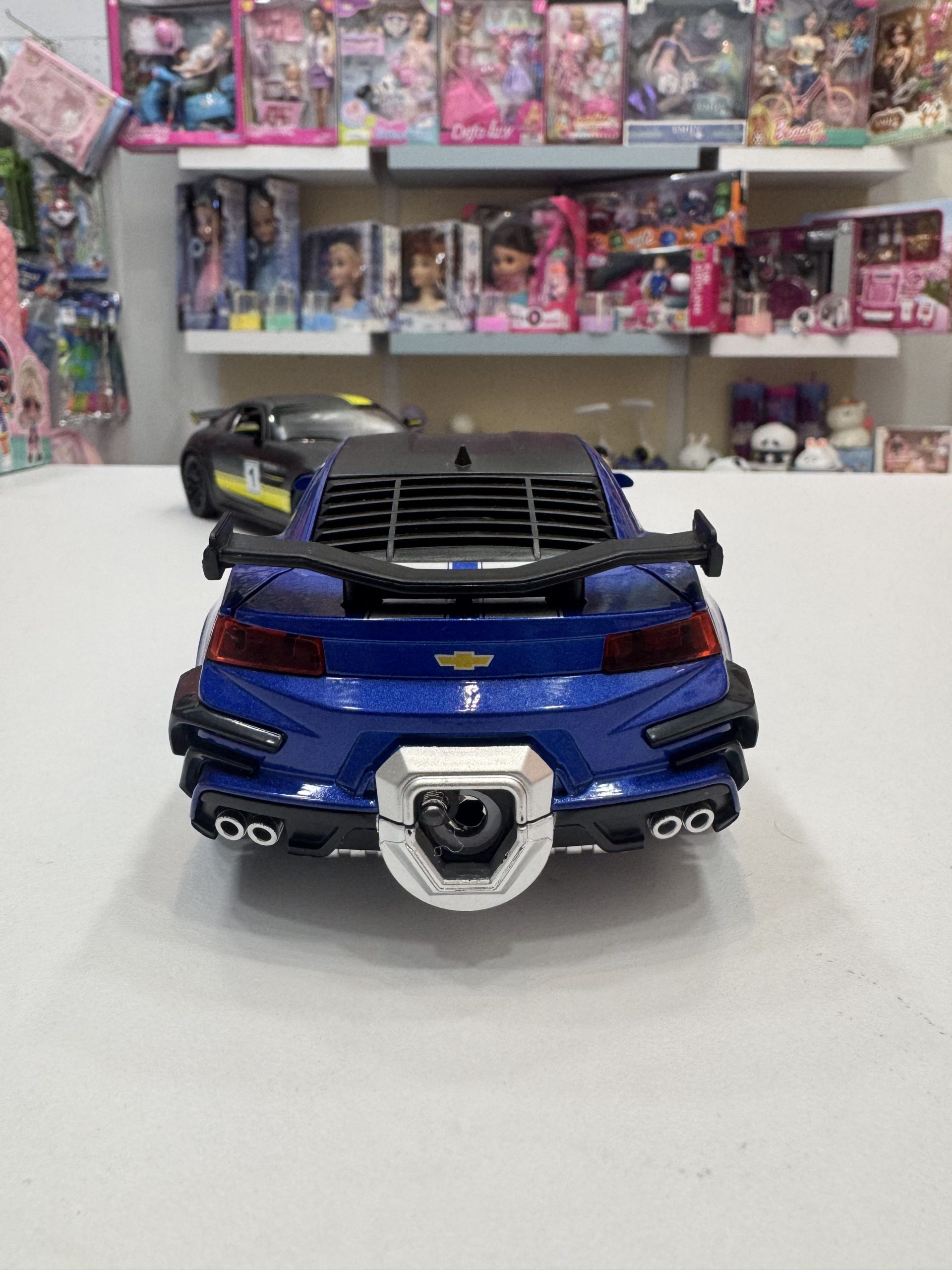 ماشین فلزی شورلت کامارو عقب کش دودزا