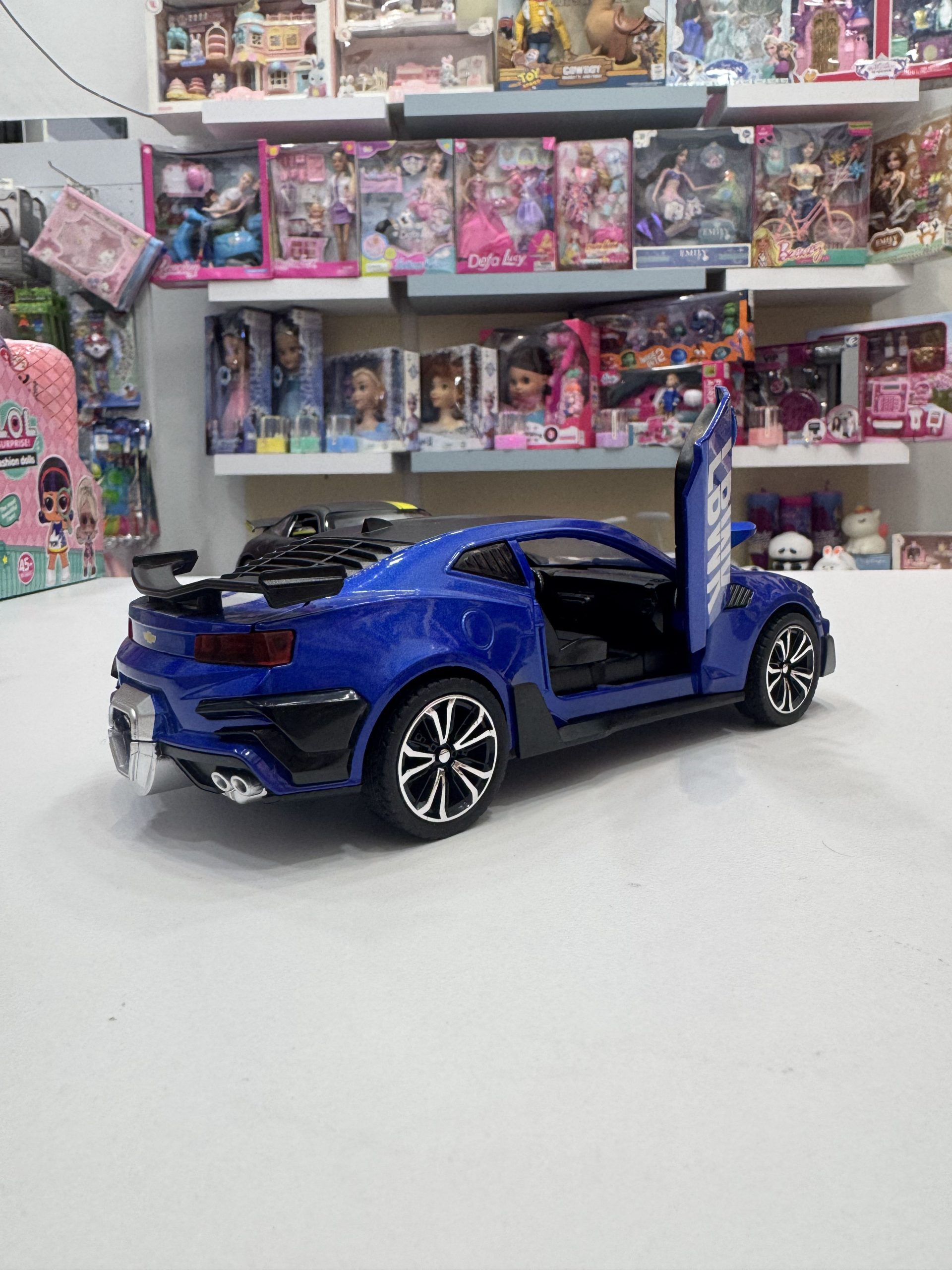 ماشین فلزی شورلت کامارو عقب کش دودزا