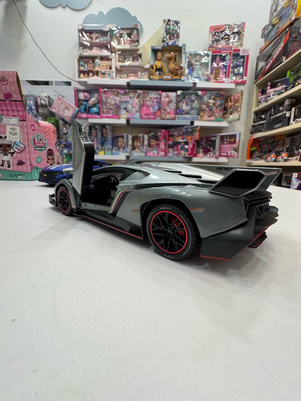 ماشین فلزی لامبورگینی وننو دودزا عقب کش
