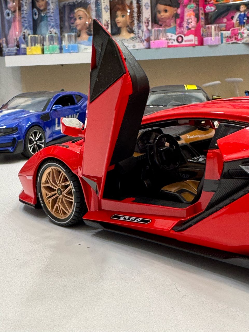 ماشین فلزی لامبورگینی عقب کش