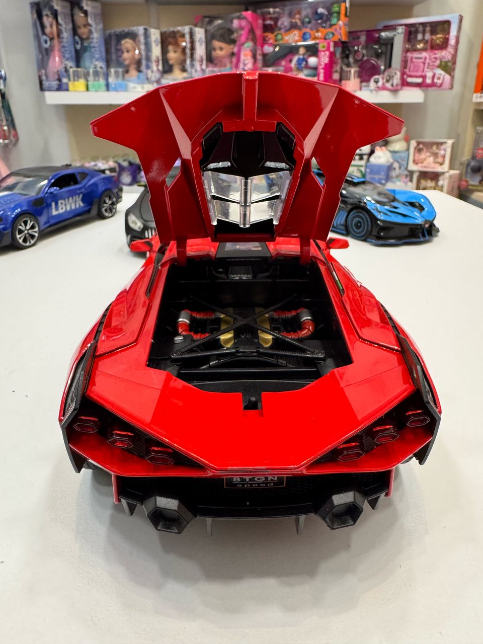 ماشین فلزی لامبورگینی عقب کش