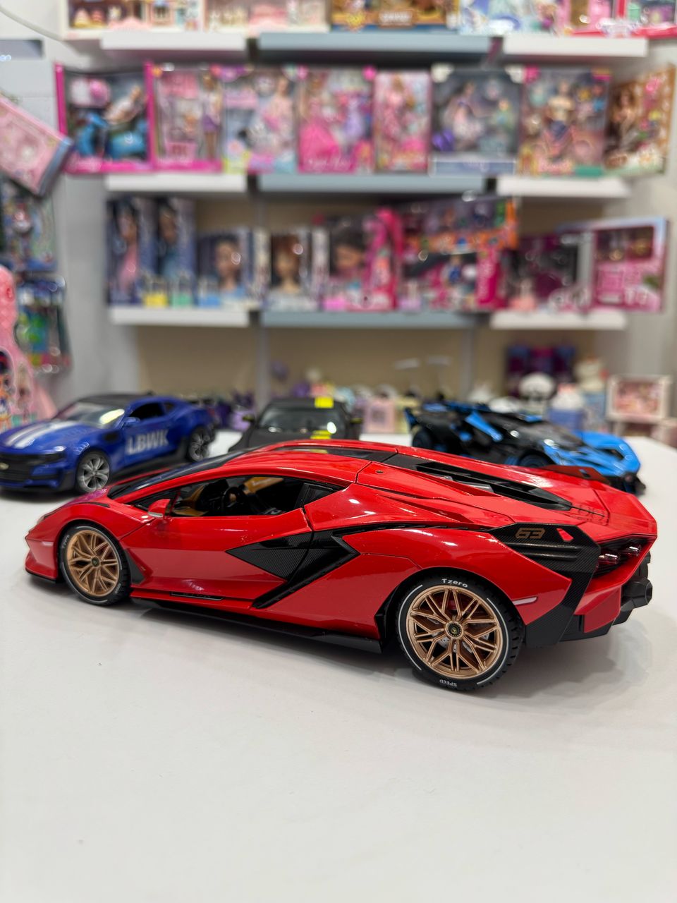 ماشین فلزی لامبورگینی عقب کش