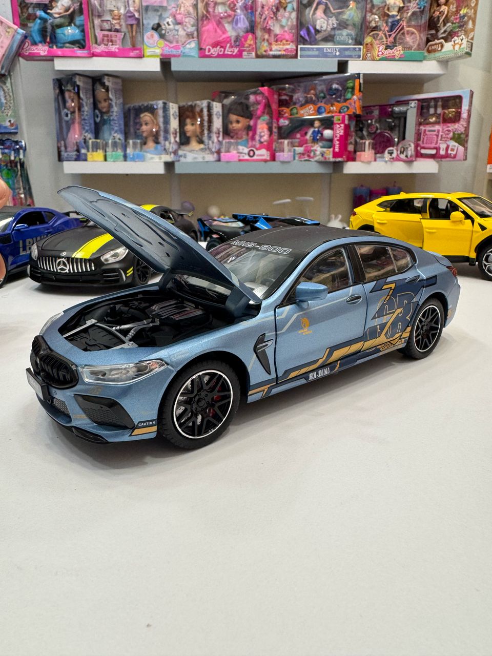 ماشین فلزی BMW MH8 عقب کش