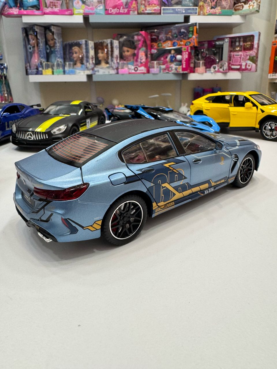 ماشین فلزی BMW MH8 عقب کش