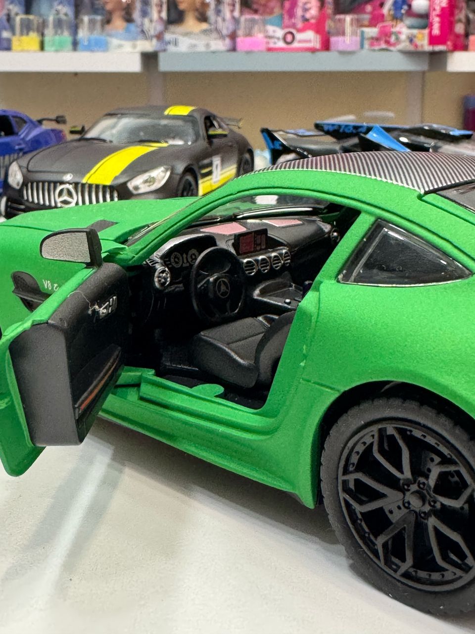 ماشین فلزی بنز AMG دودزا عقب کش