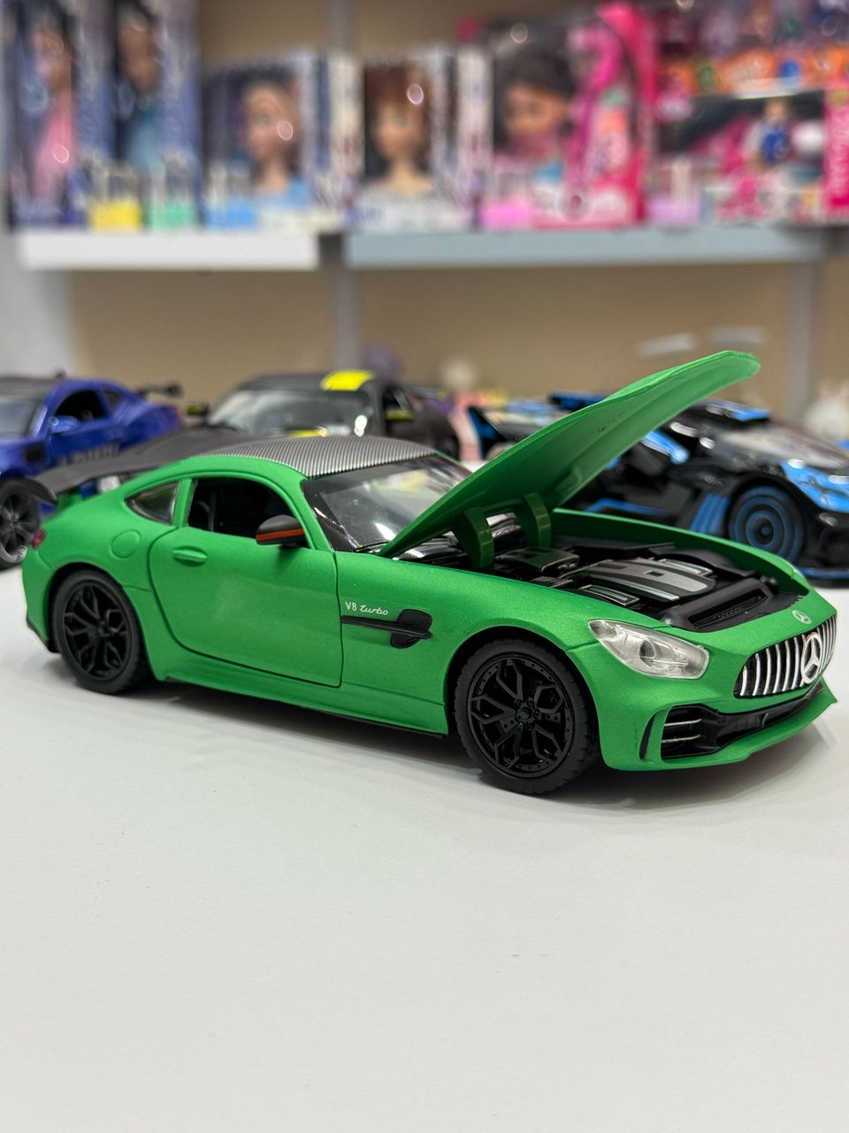 ماشین فلزی بنز AMG دودزا عقب کش