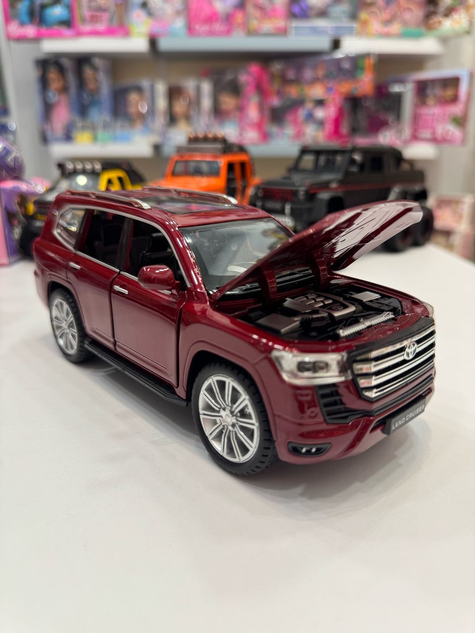 ماشین فلزی لندکروز دودزا