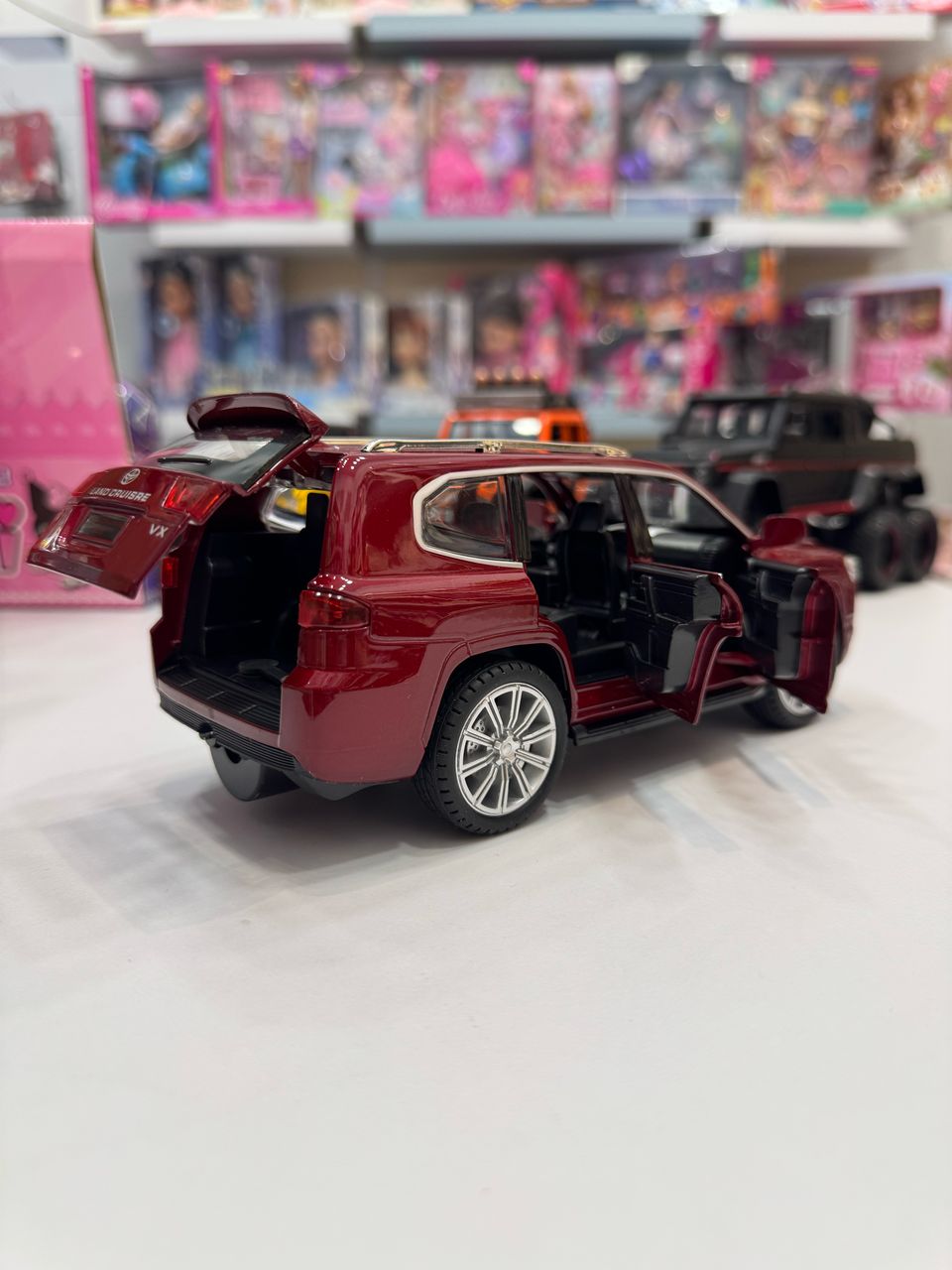 ماشین فلزی لندکروز دودزا