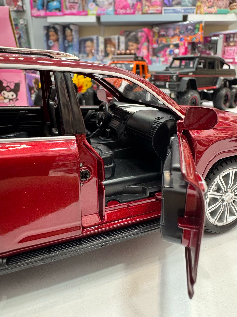 ماشین فلزی لندکروز دودزا