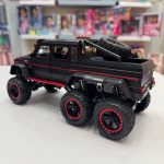 ماشین فلزی AMG 6X6 شش چرخ دودزا عقب کش