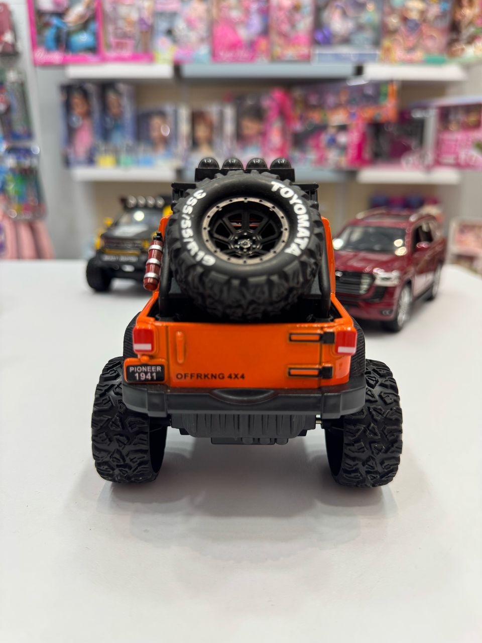 ماشین فلزی جیپ پایونیر عقب کش