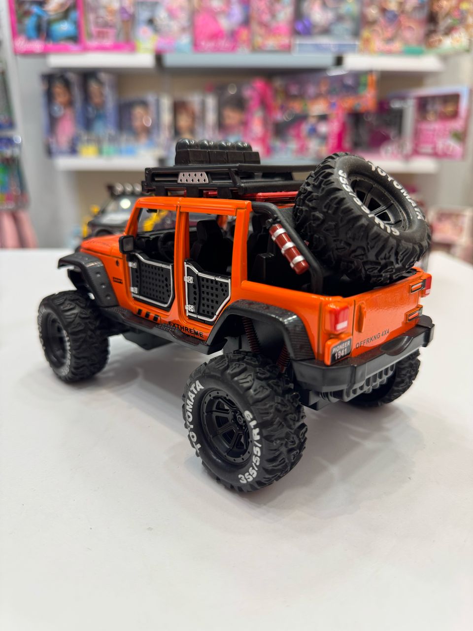 ماشین فلزی جیپ پایونیر عقب کش