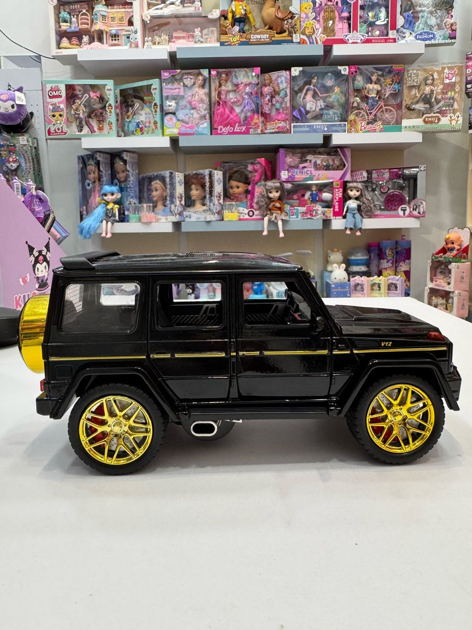 ماشین فلزی بنز G CLASS غقب کش دودزا