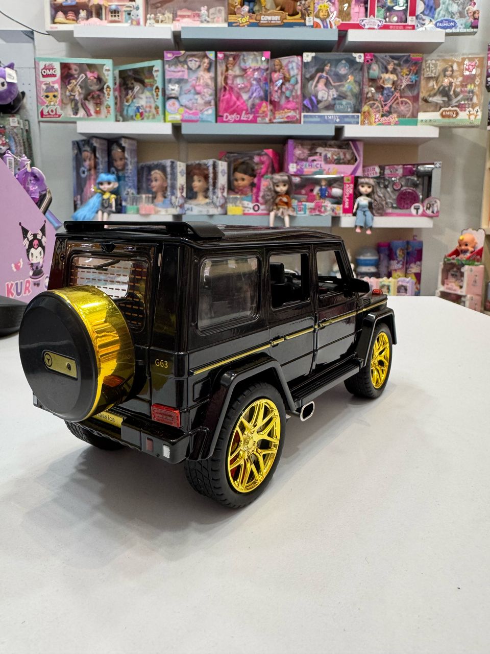 ماشین فلزی بنز G CLASS غقب کش دودزا