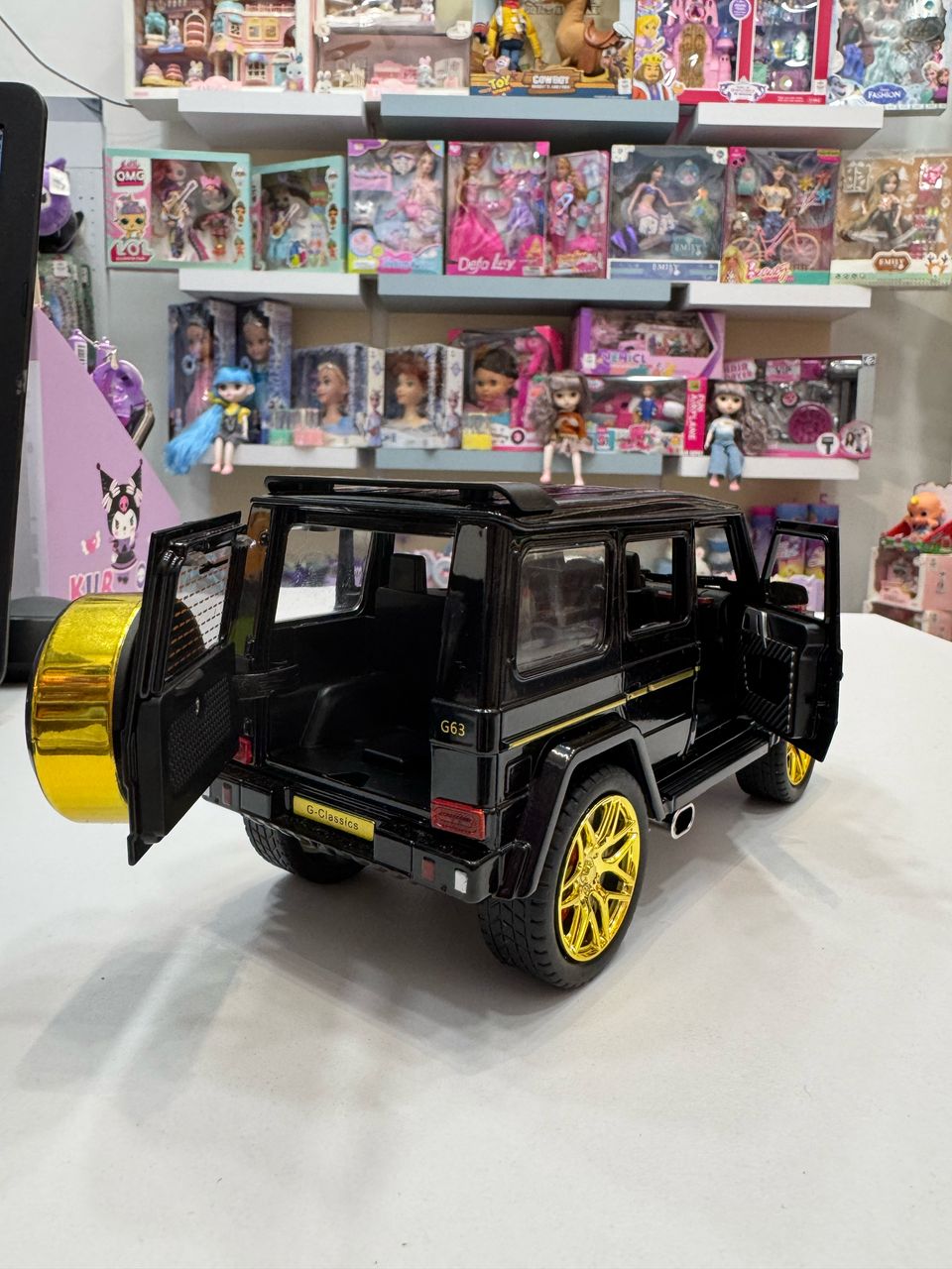 ماشین فلزی بنز G CLASS غقب کش دودزا