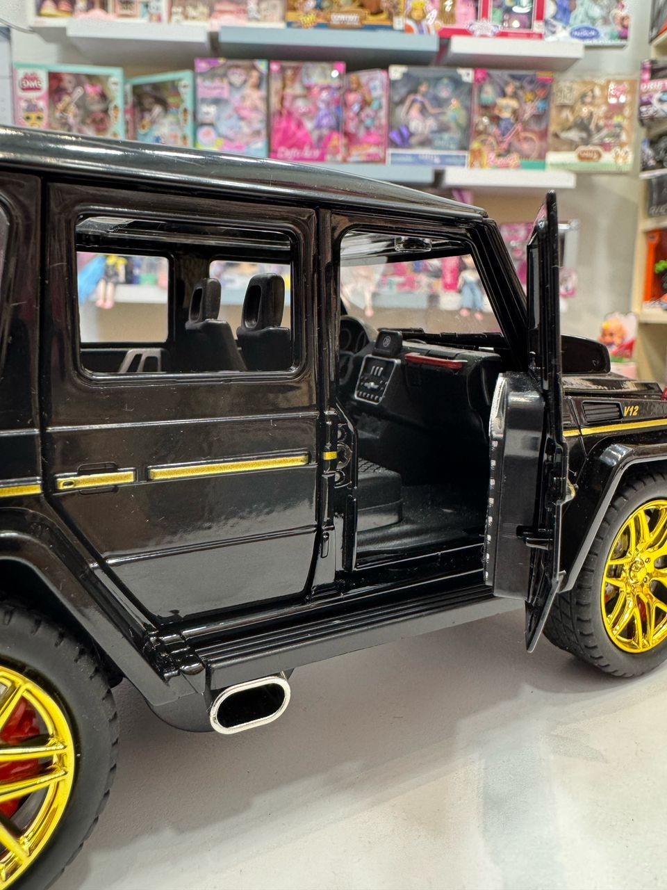 ماشین فلزی بنز G CLASS غقب کش دودزا