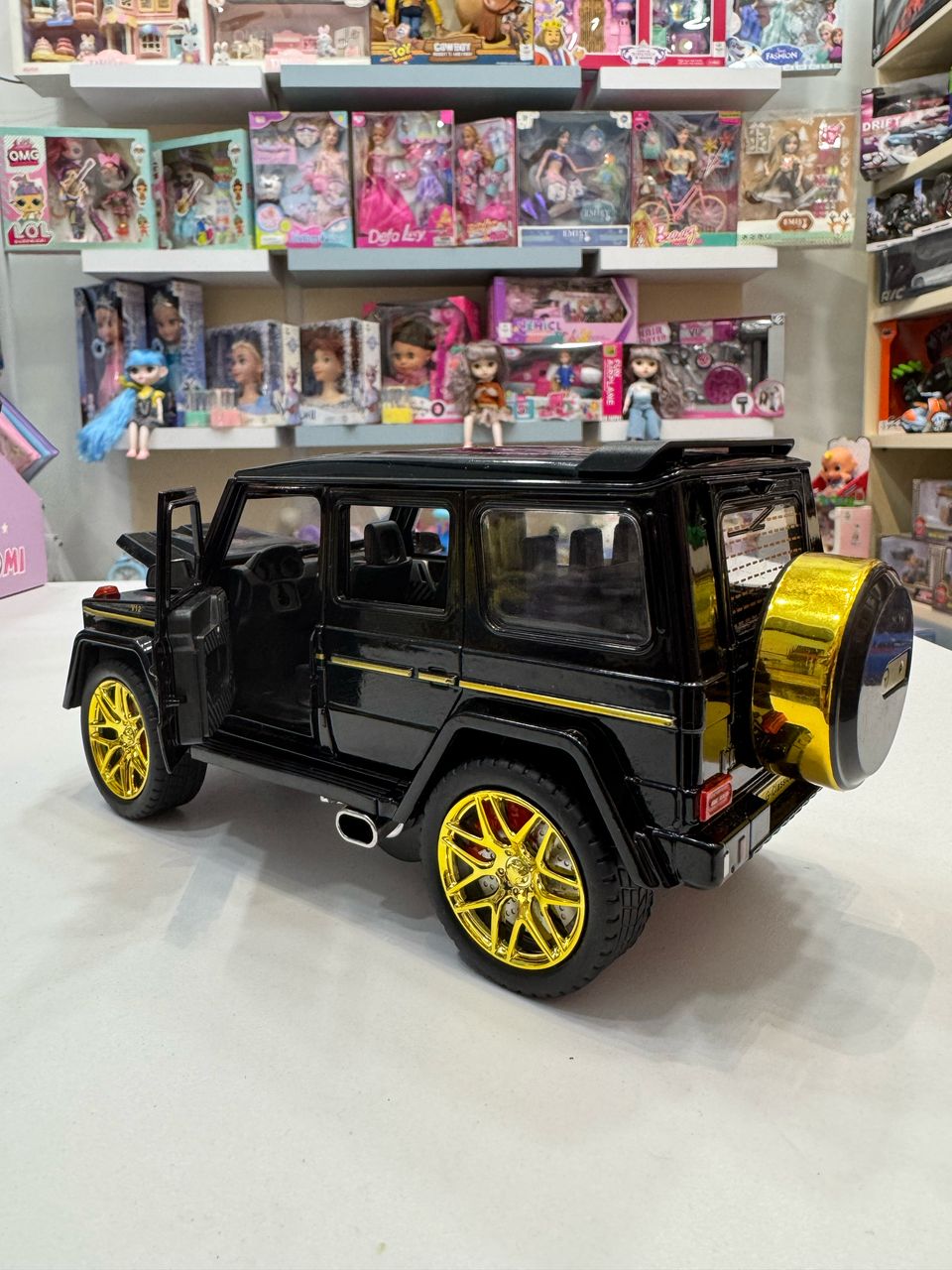 ماشین فلزی بنز G CLASS غقب کش دودزا