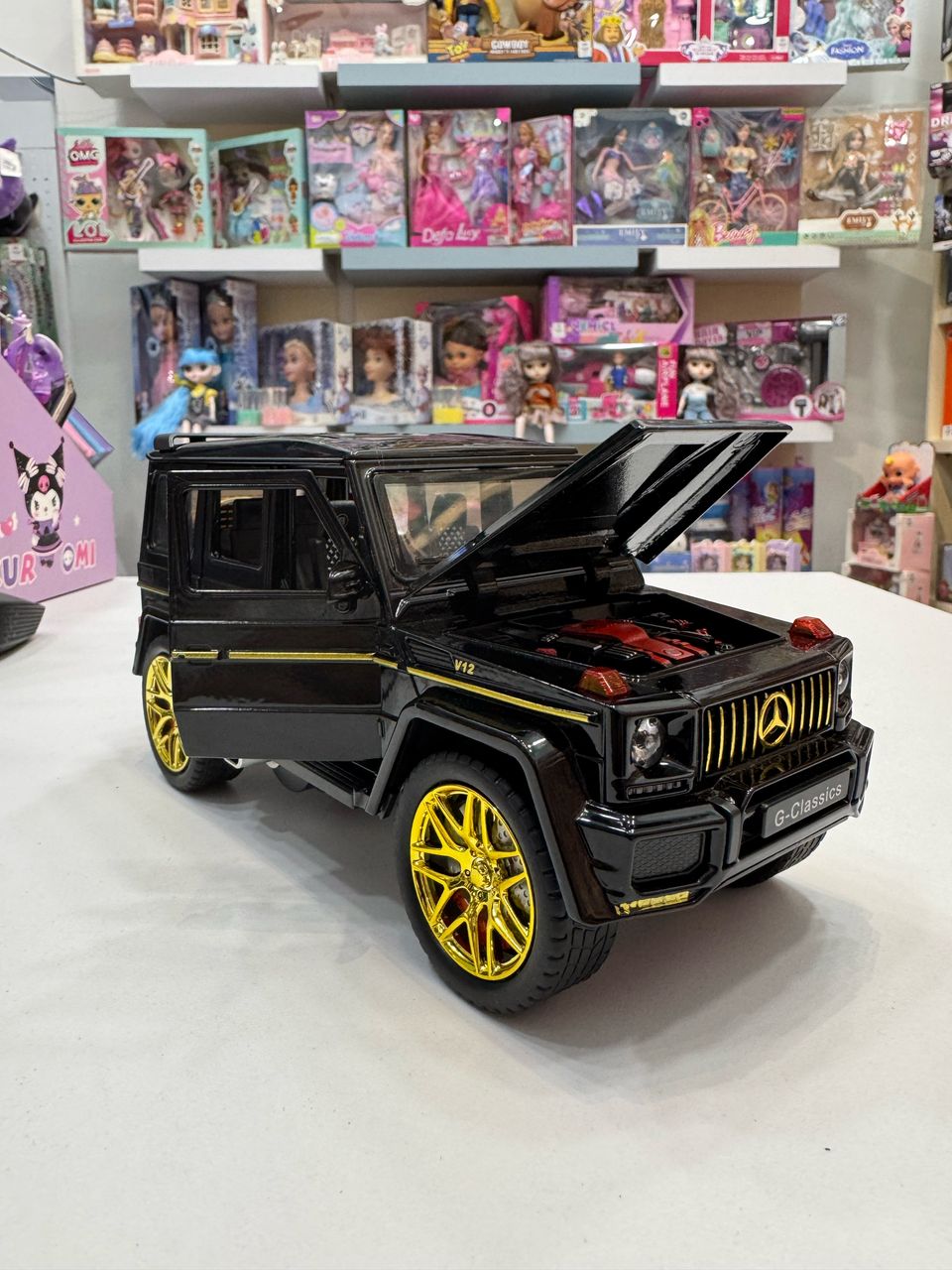 ماشین فلزی بنز G CLASS غقب کش دودزا