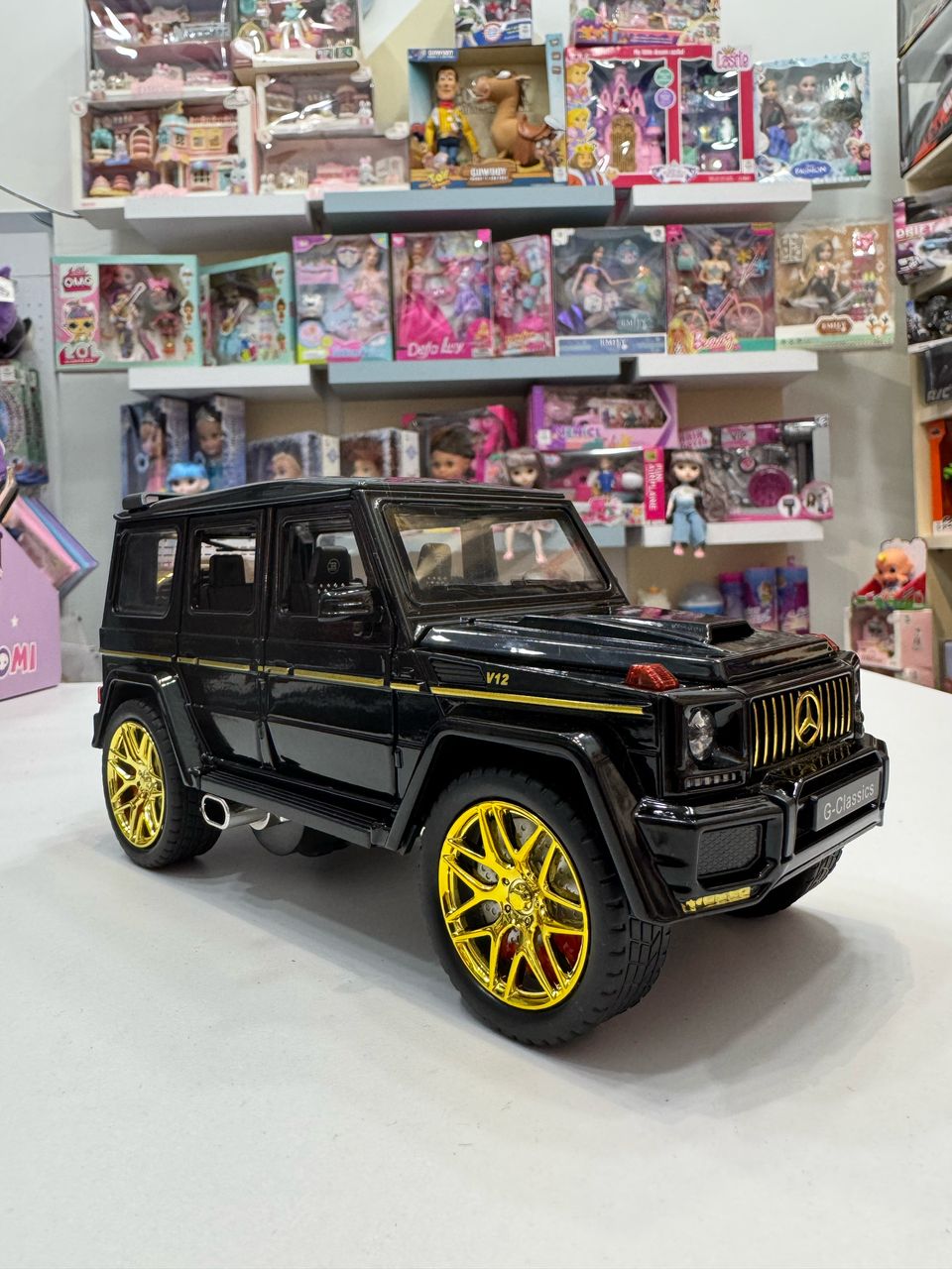 ماشین فلزی بنز G CLASS غقب کش دودزا