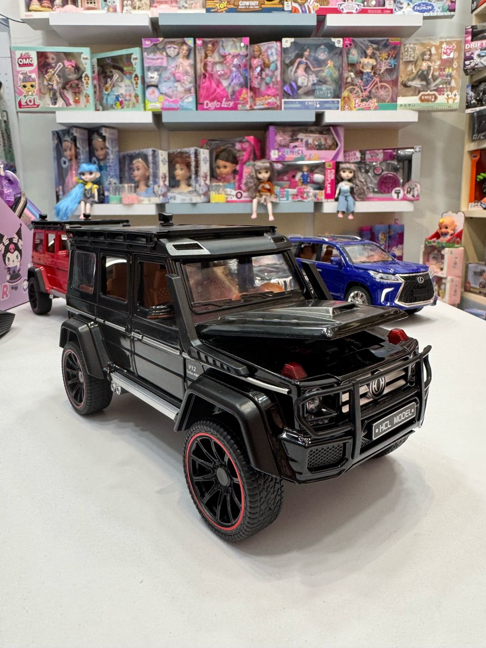 ماشین فلزی بنز G CLASS غقب کش دودزا