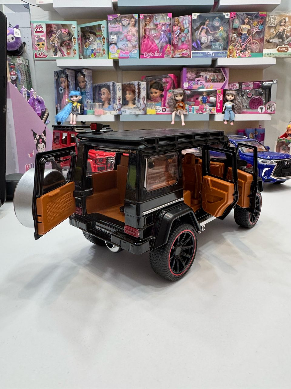 ماشین فلزی بنز G CLASS غقب کش دودزا