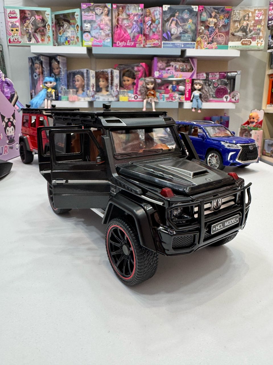 ماشین فلزی بنز G CLASS غقب کش دودزا