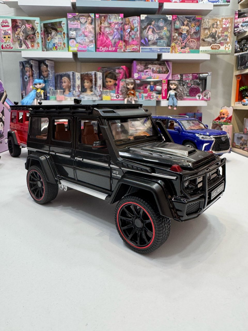 ماشین فلزی بنز G CLASS غقب کش دودزا