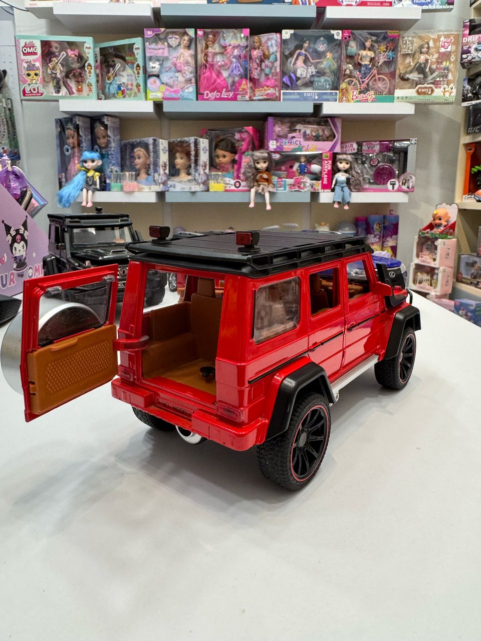 ماشین فلزی آفرودی دودزا بنز G Class