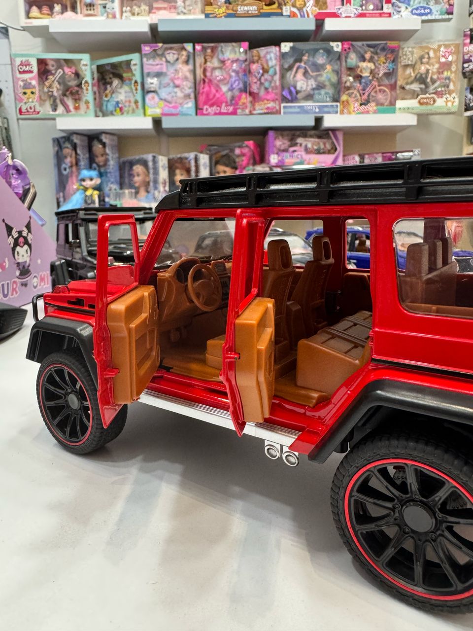 ماشین فلزی آفرودی دودزا بنز G Class