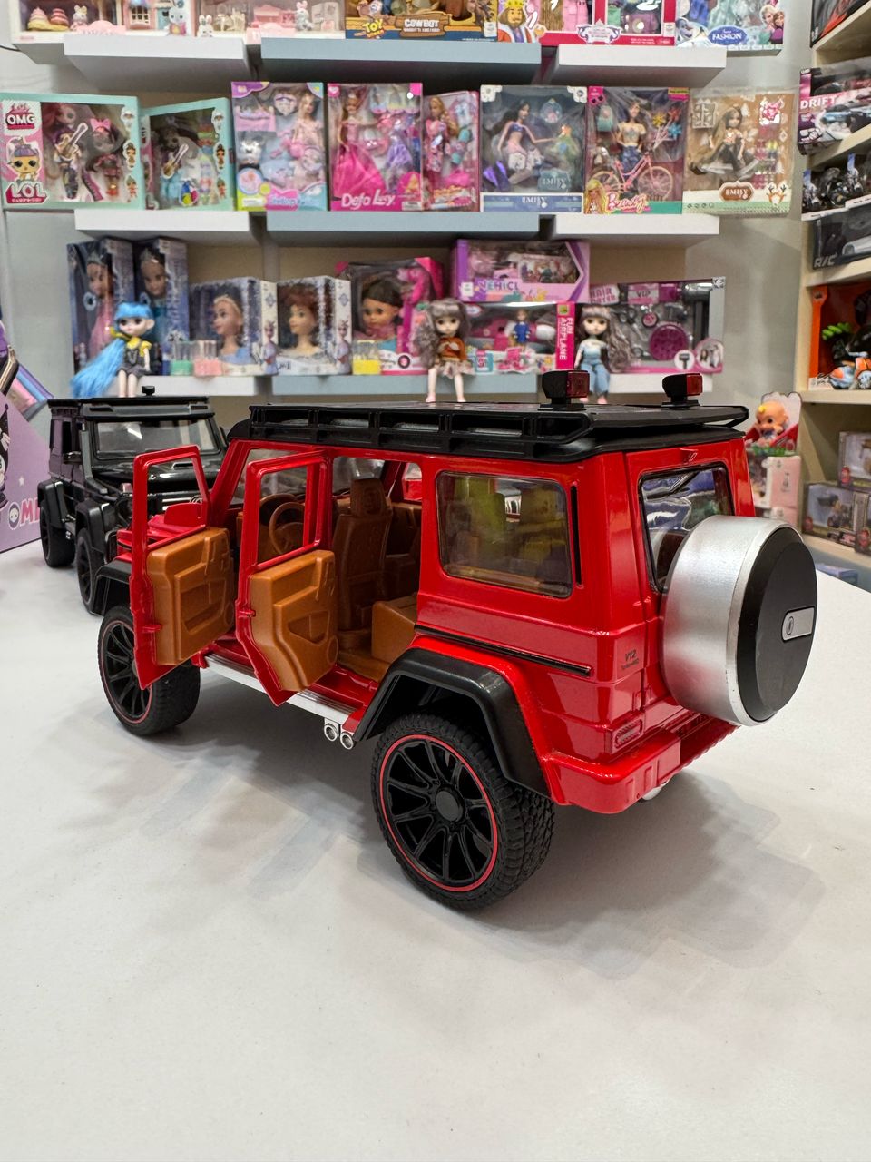 ماشین فلزی آفرودی دودزا بنز G Class