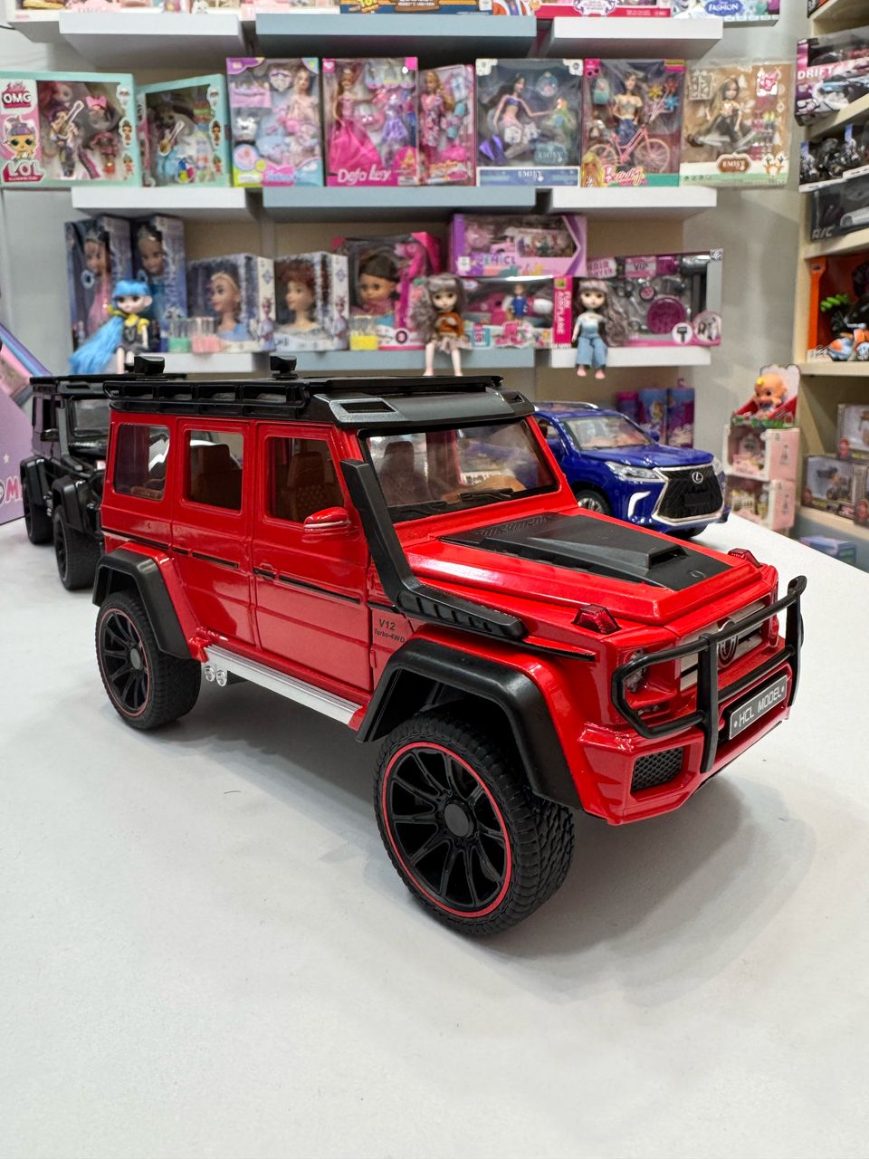 ماشین فلزی آفرودی دودزا بنز G Class