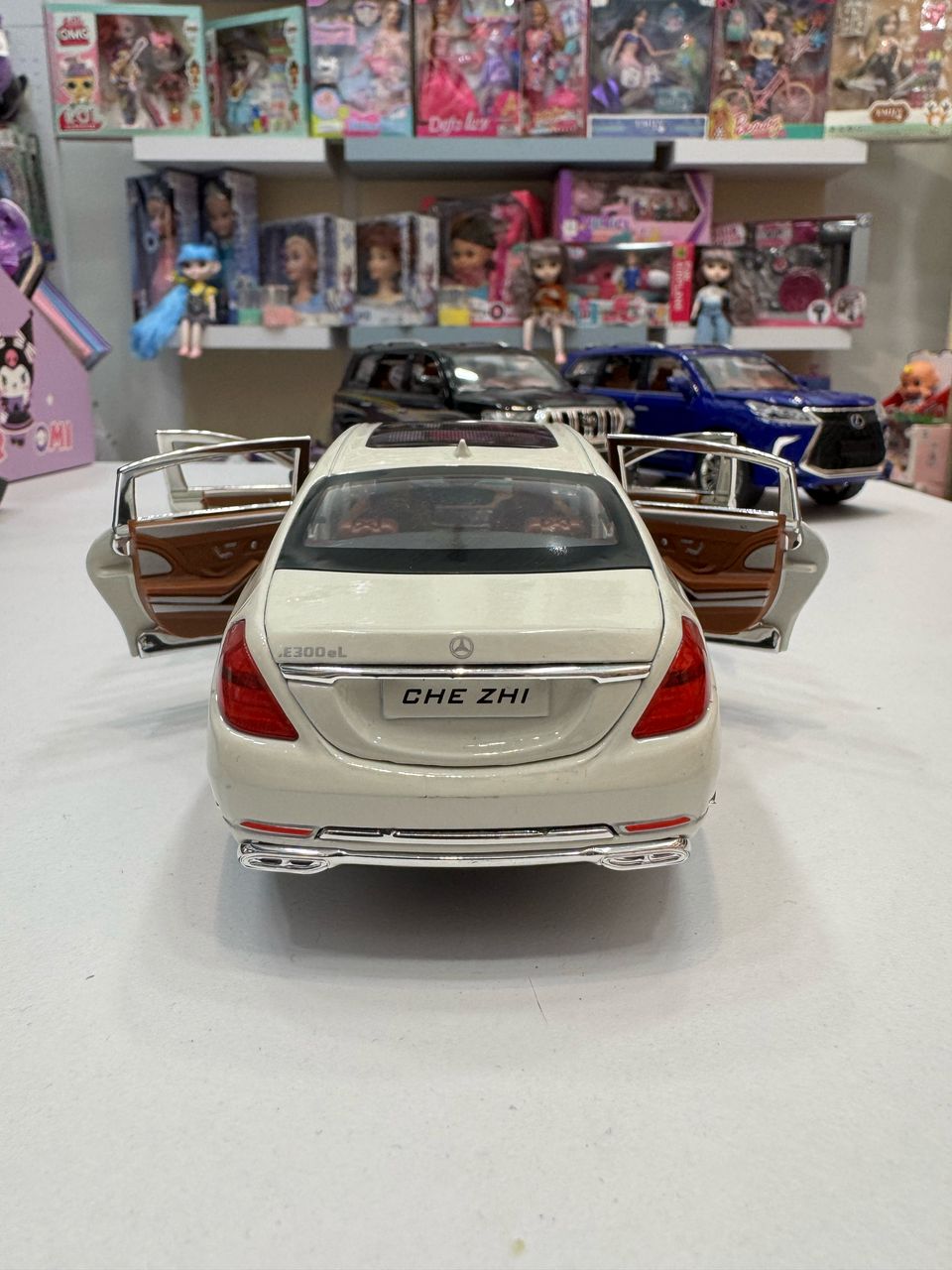 ماشین فلزی بنز S500 عقب کش