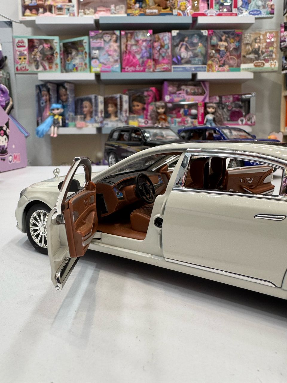 ماشین فلزی بنز S500 عقب کش