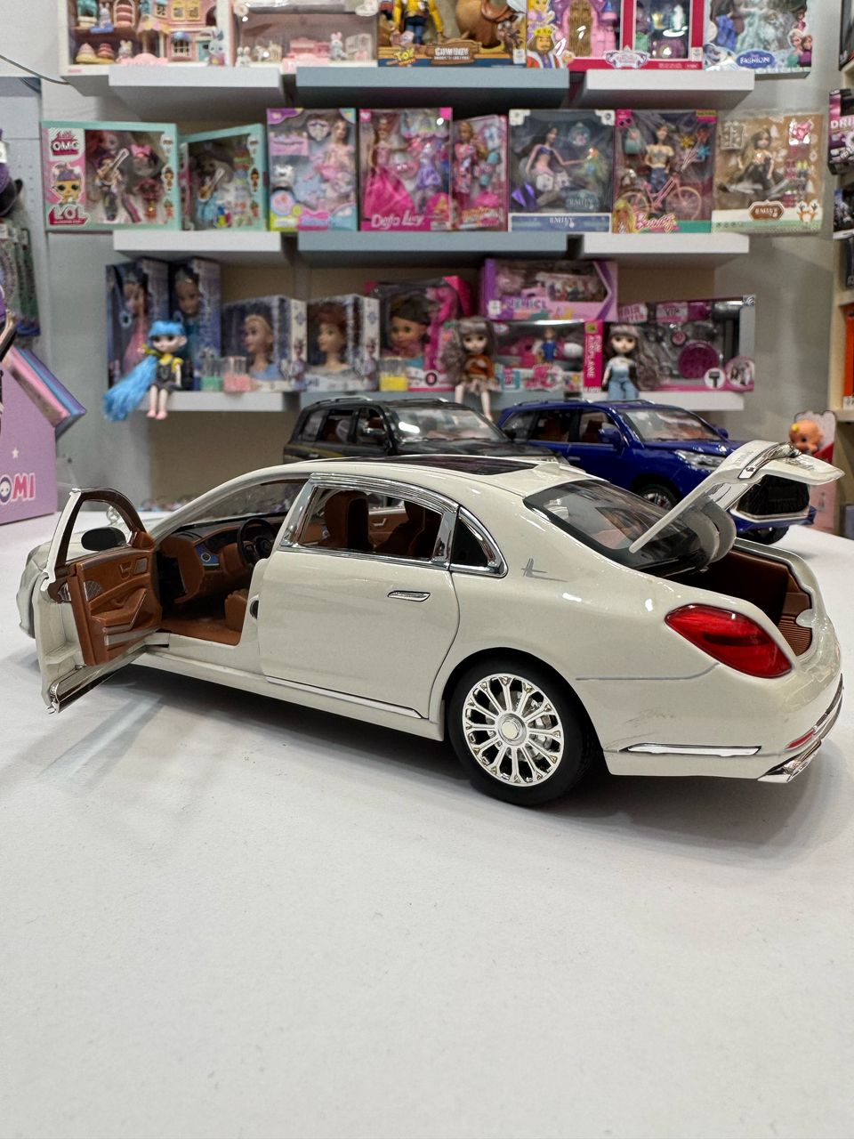 ماشین فلزی بنز S500 عقب کش