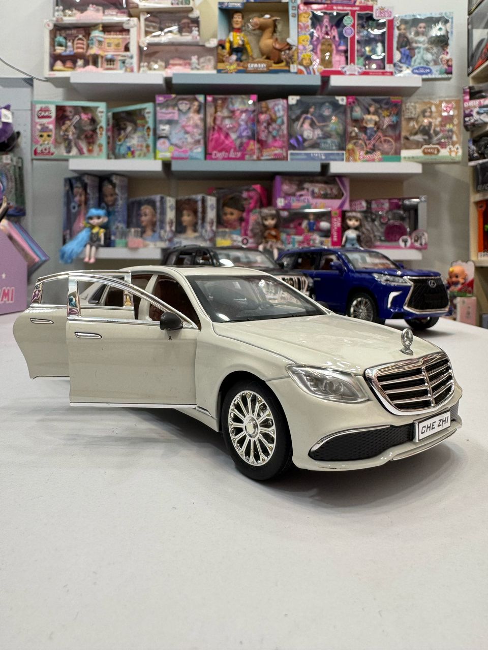 ماشین فلزی بنز S500 عقب کش