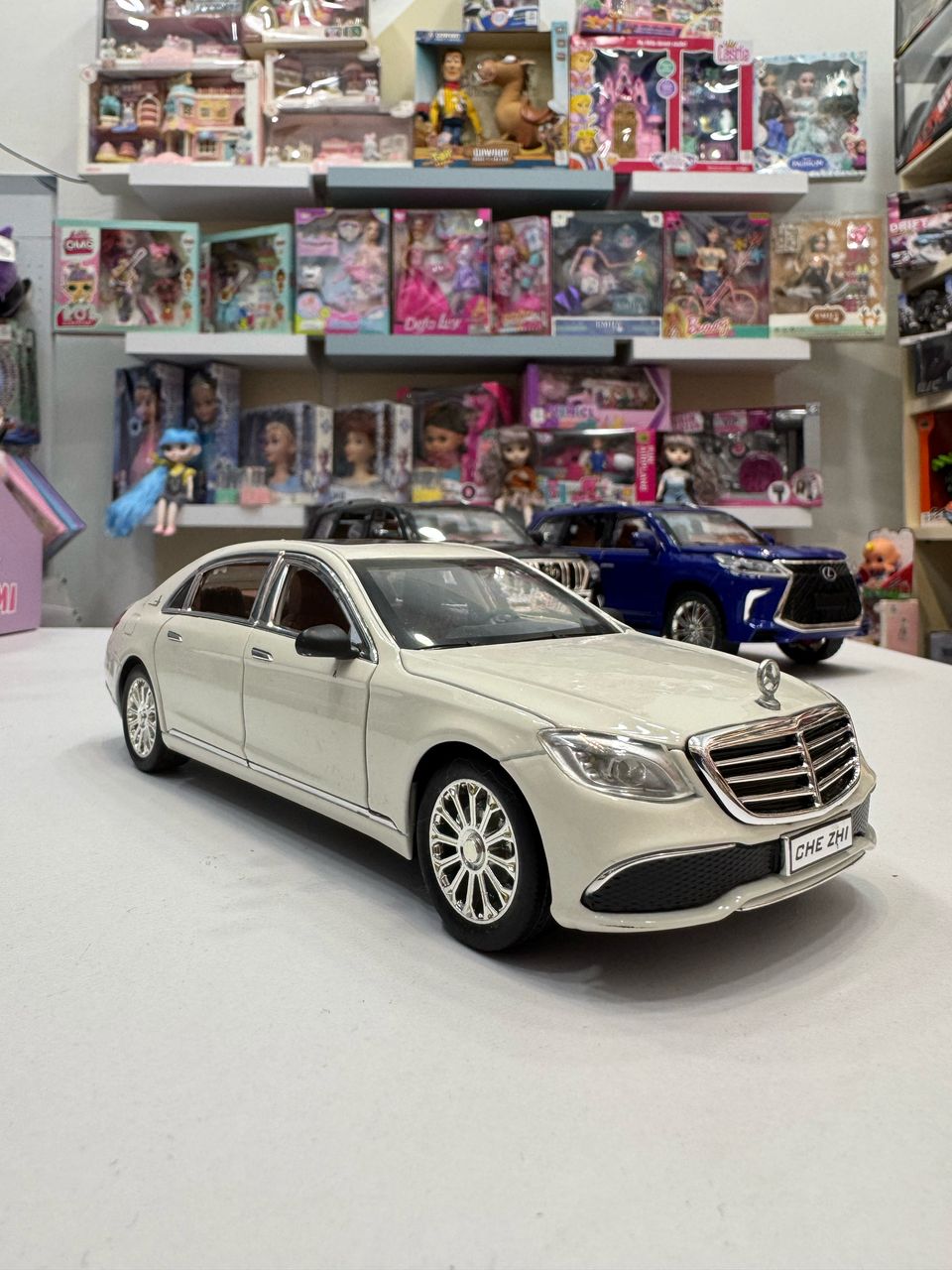 ماشین فلزی بنز S500 عقب کش