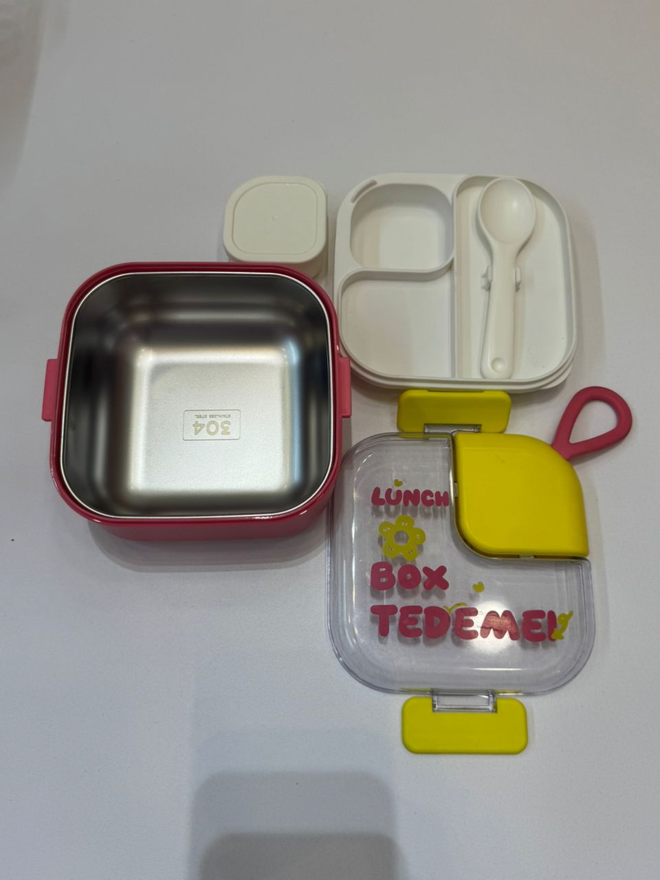 ظرف غذا لانچ باکس lunch box Tedemei