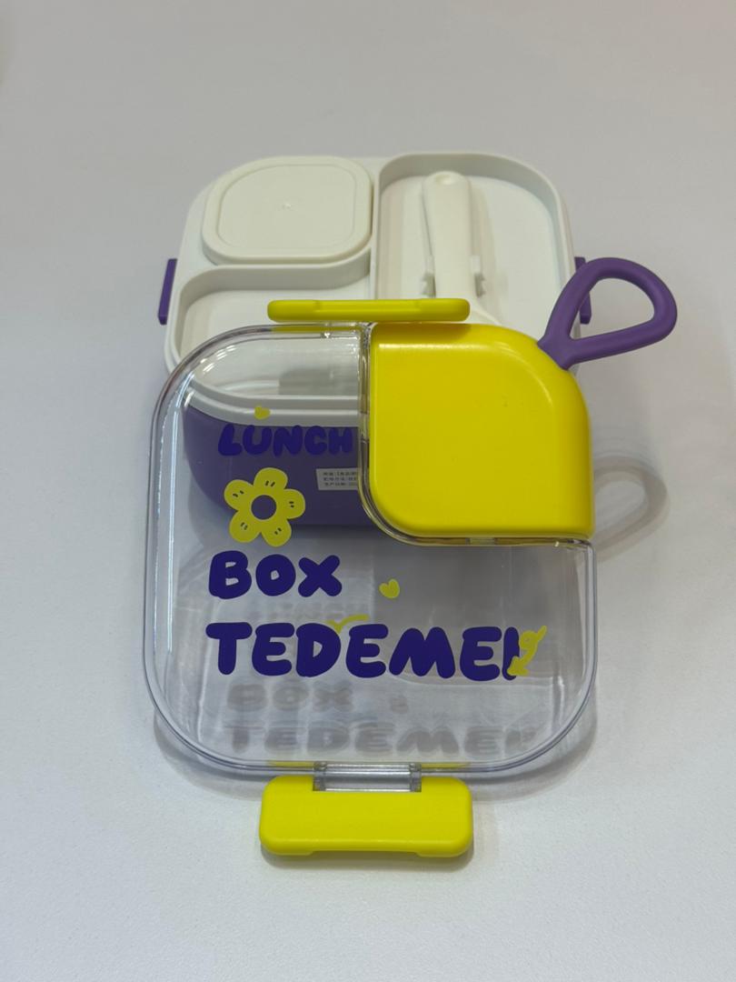 ظرف غذا لانچ باکس lunch box Tedemei