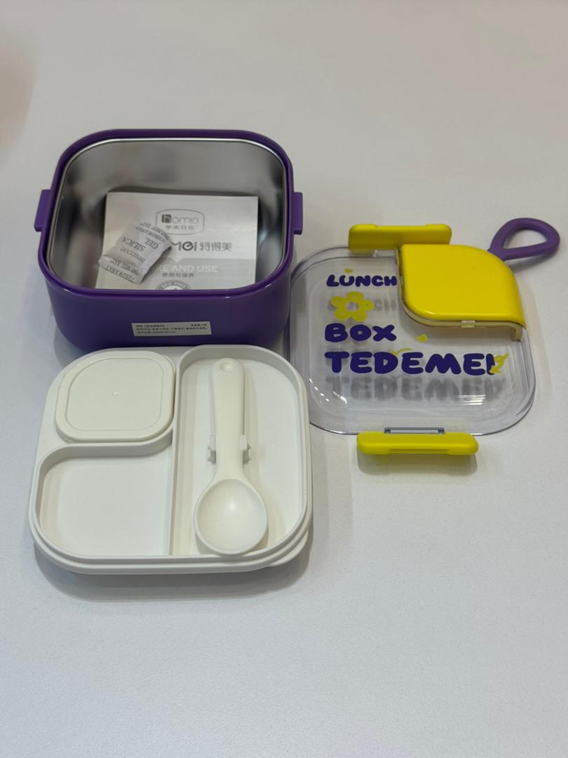 ظرف غذا لانچ باکس lunch box Tedemei