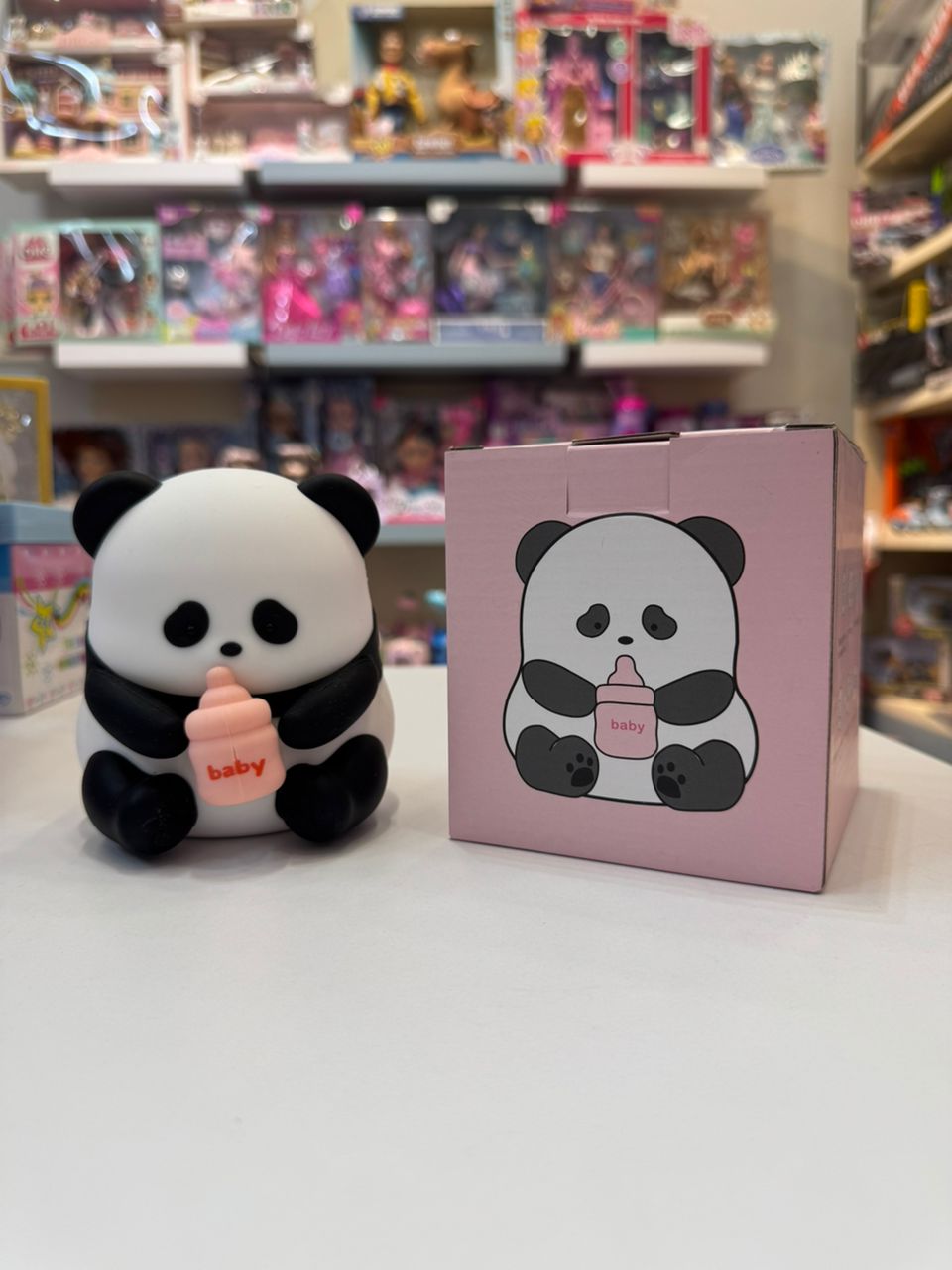 چراغ خواب ضربه ای پاندا سیلیکونی