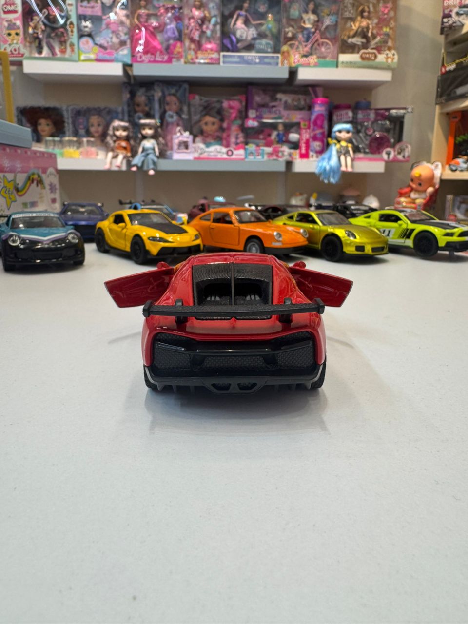 ماشین فلزی عقب کش بوگاتی