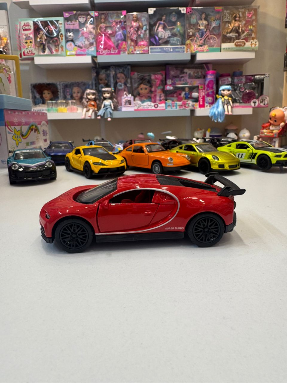 ماشین فلزی عقب کش بوگاتی