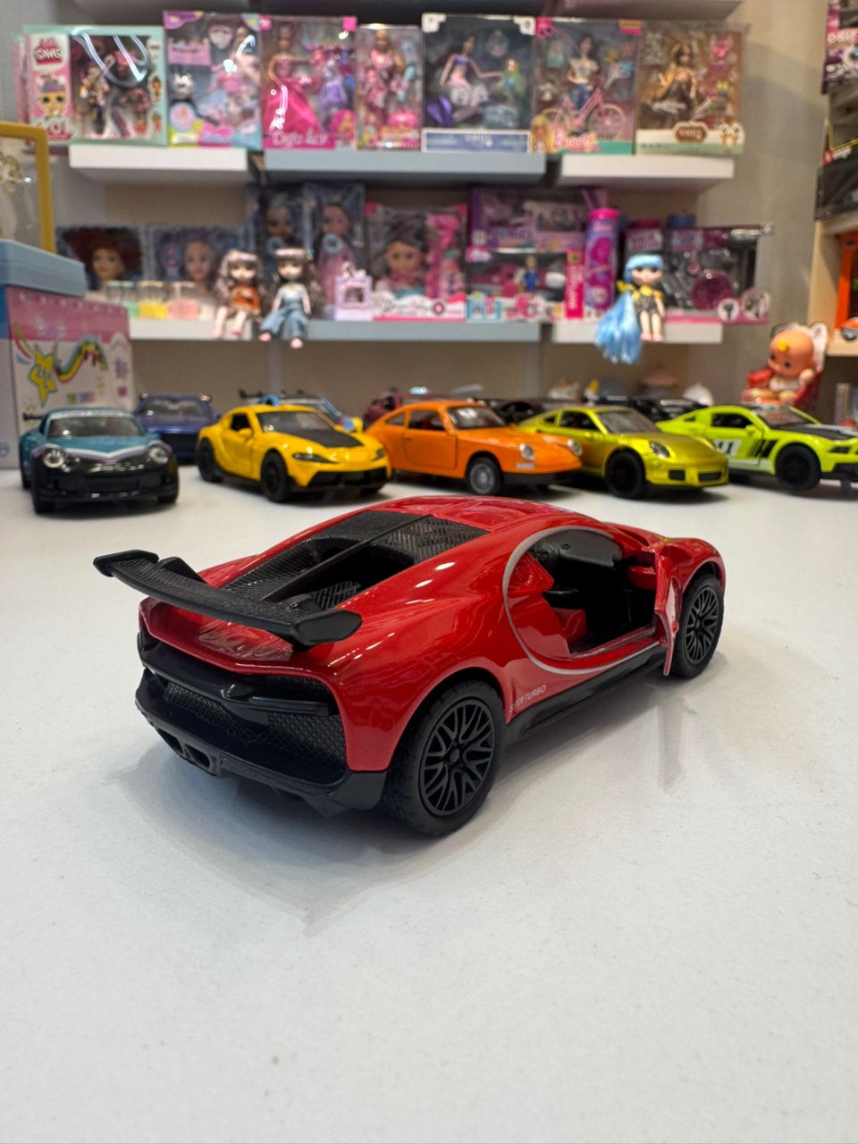 ماشین فلزی عقب کش بوگاتی