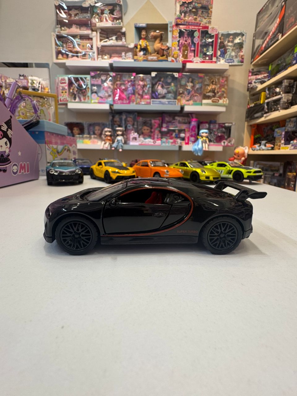 ماشین فلزی عقب کش بوگاتی