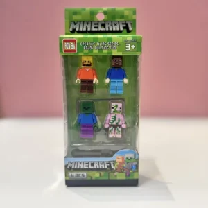 مینی فیگور ماینکرفت 4 تایی