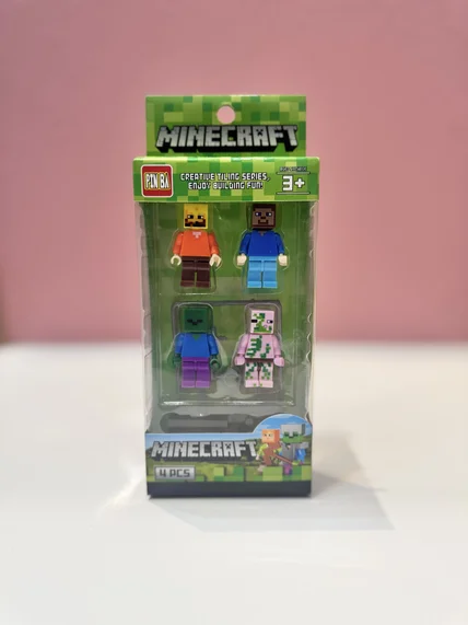 مینی فیگور ماینکرفت 4 تایی