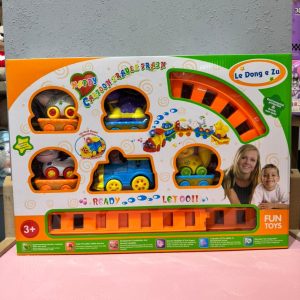 قطار اسباب بازی موزیکال 5 کوپه نشکن